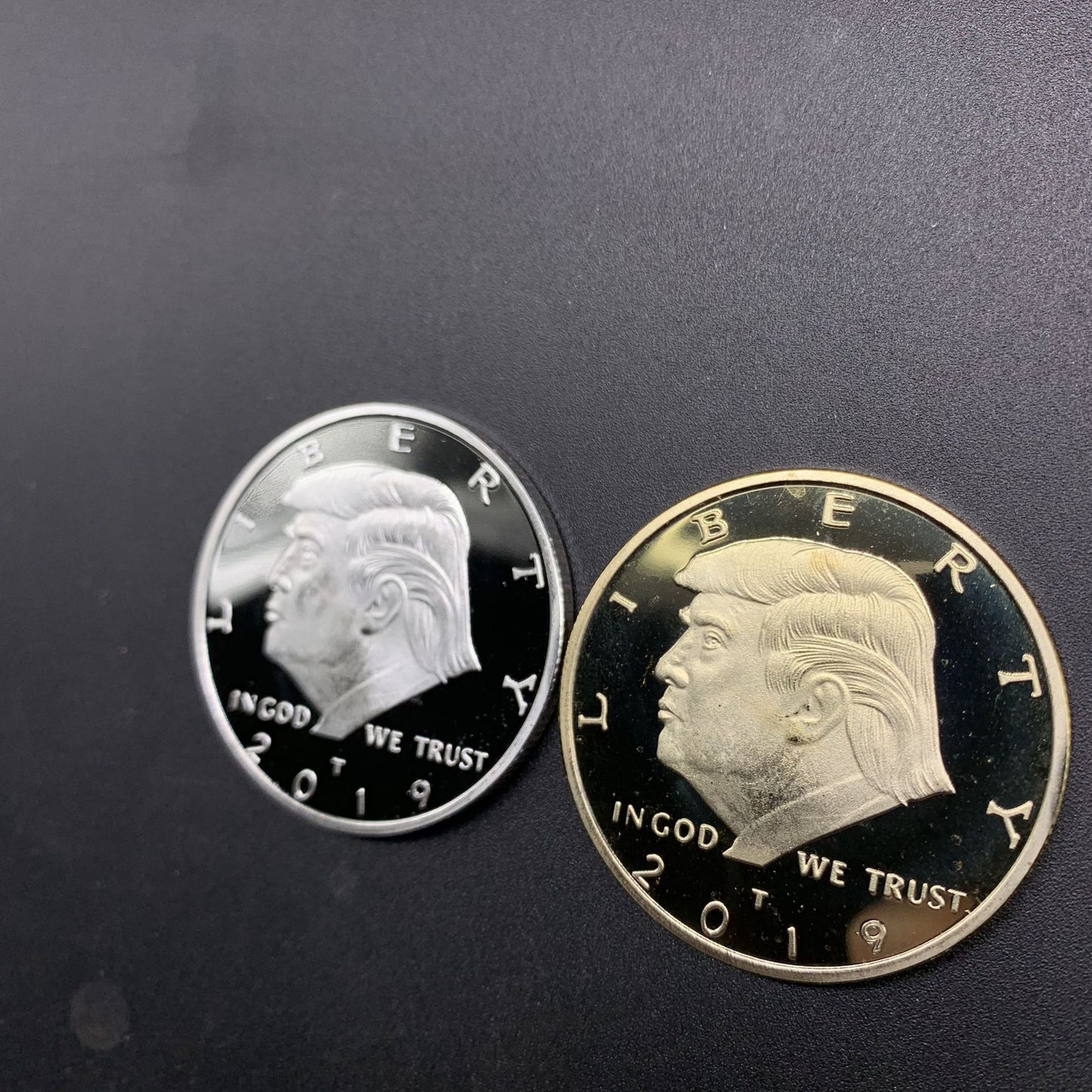 Electroplating commemorative coins